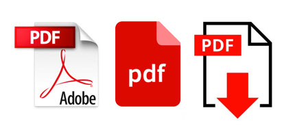 Adobe PDF Icon Samples