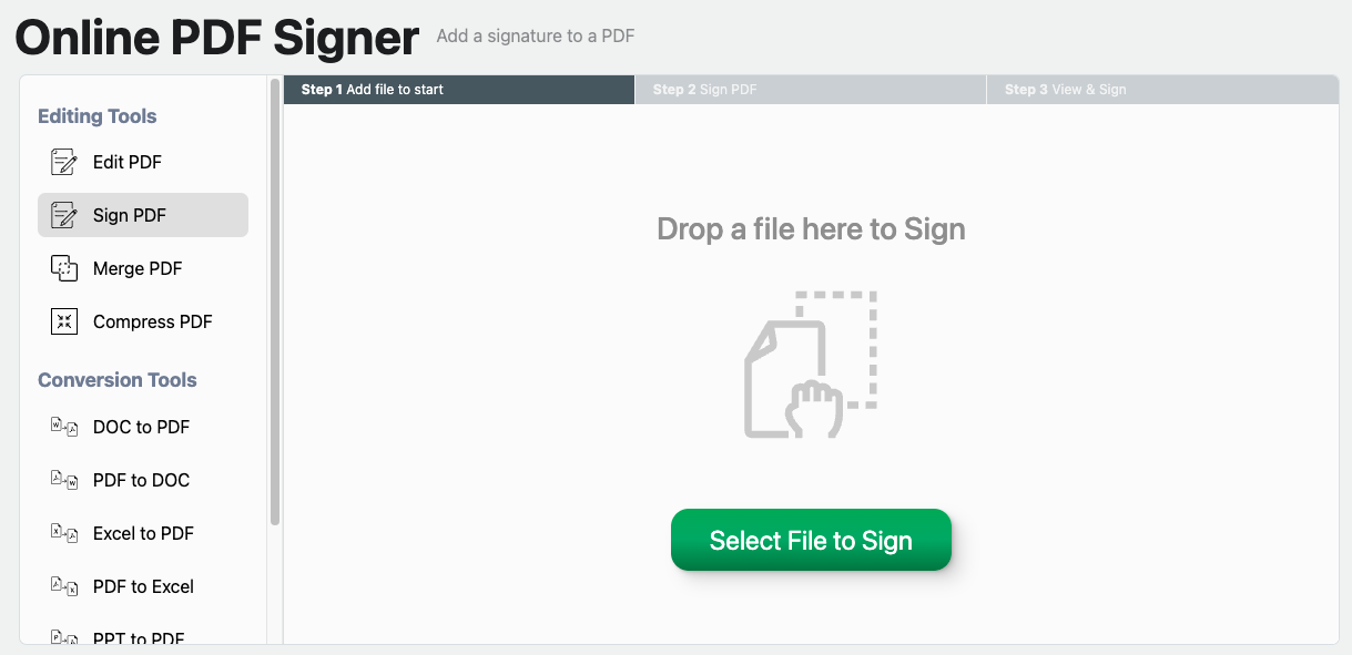 how to pdf file digital signature