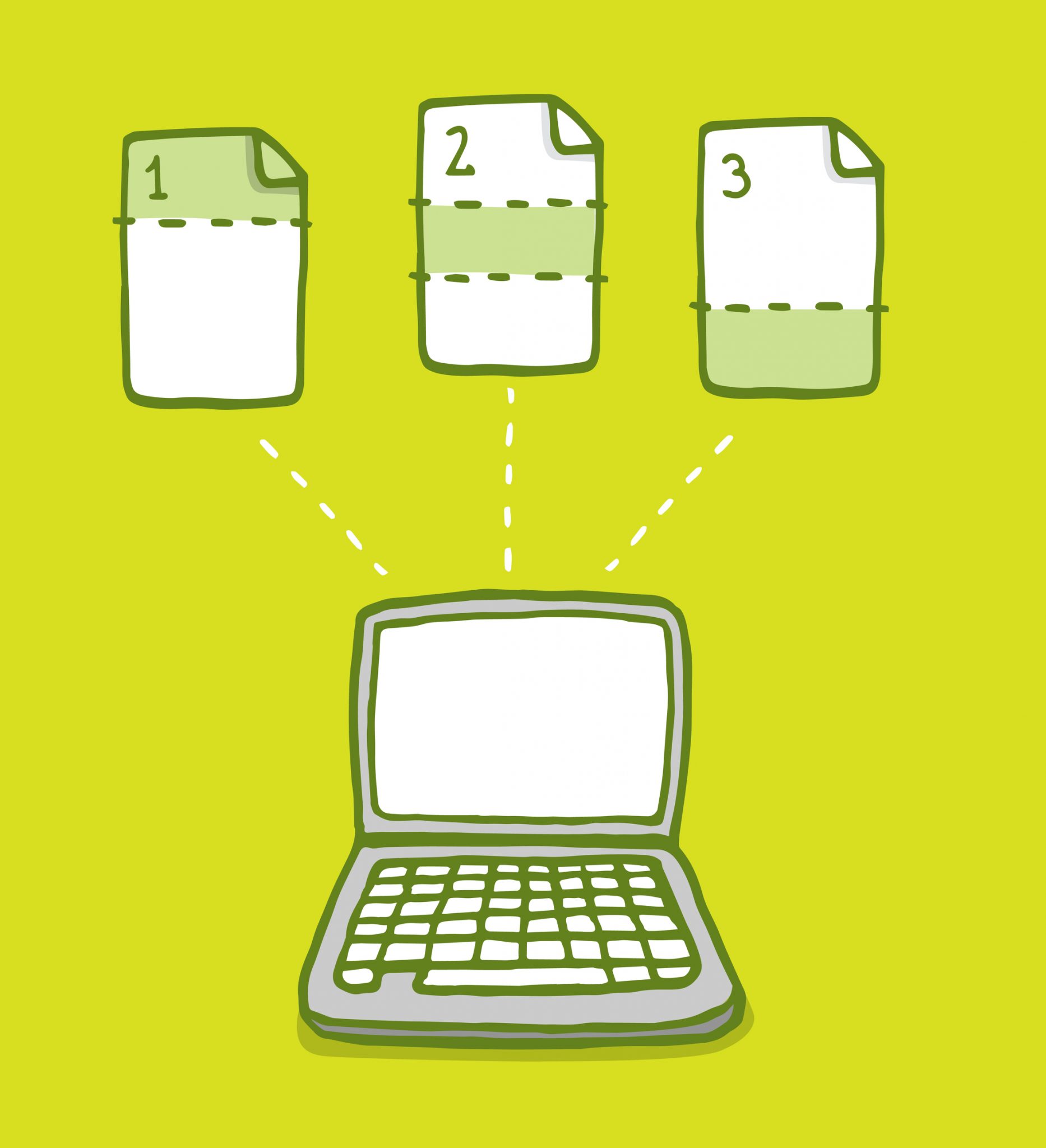 How to extract a page from a pdf split separate divide pdfs 