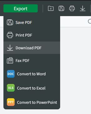 Download by selecting Export and Download PDF.