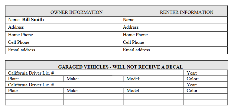 Save your progress as you go and you will see your typed-in information in the form filled.