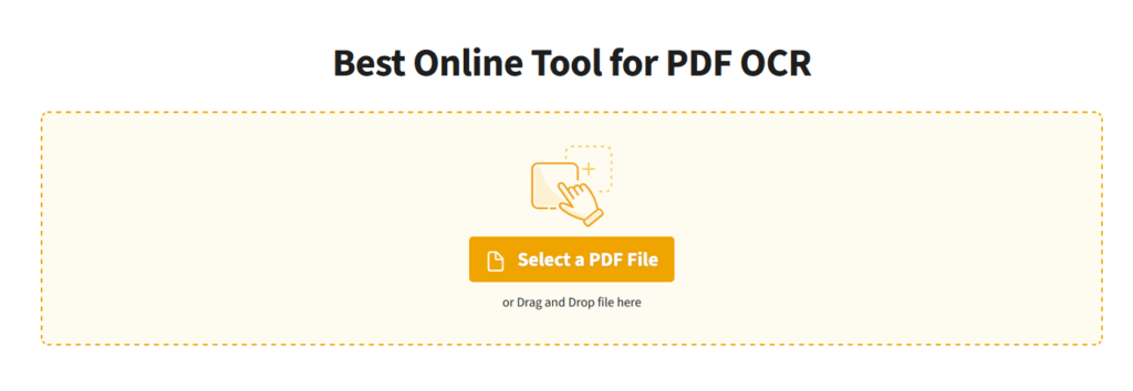 Image showing a tool for converting documents from DOC format to PDF using DCR software with the message that the upload was successful. 