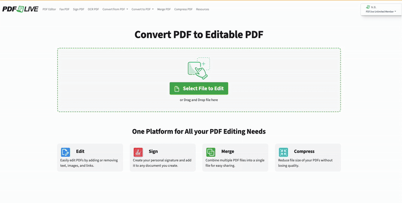Online tool for converting PDF files to Word documents easily and quickly.