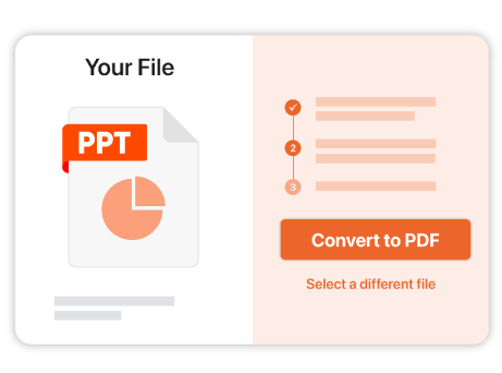 Step 2 to convert PDF to Powerpoint Document