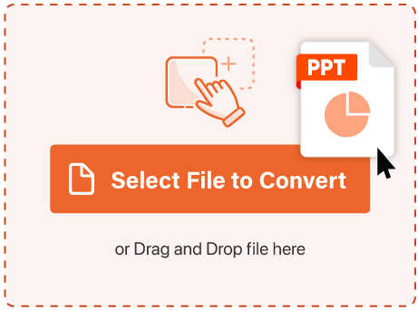 Step 1 to convert PDF to Powerpoint Document